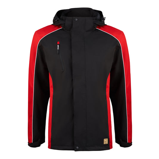 Avocet EarthPro GRS Jacket - Black - Red