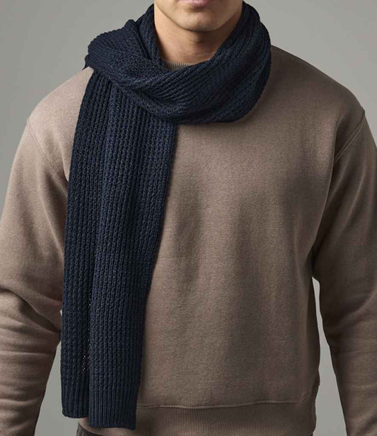 Beechfield Classic Waffle Knit Scarf