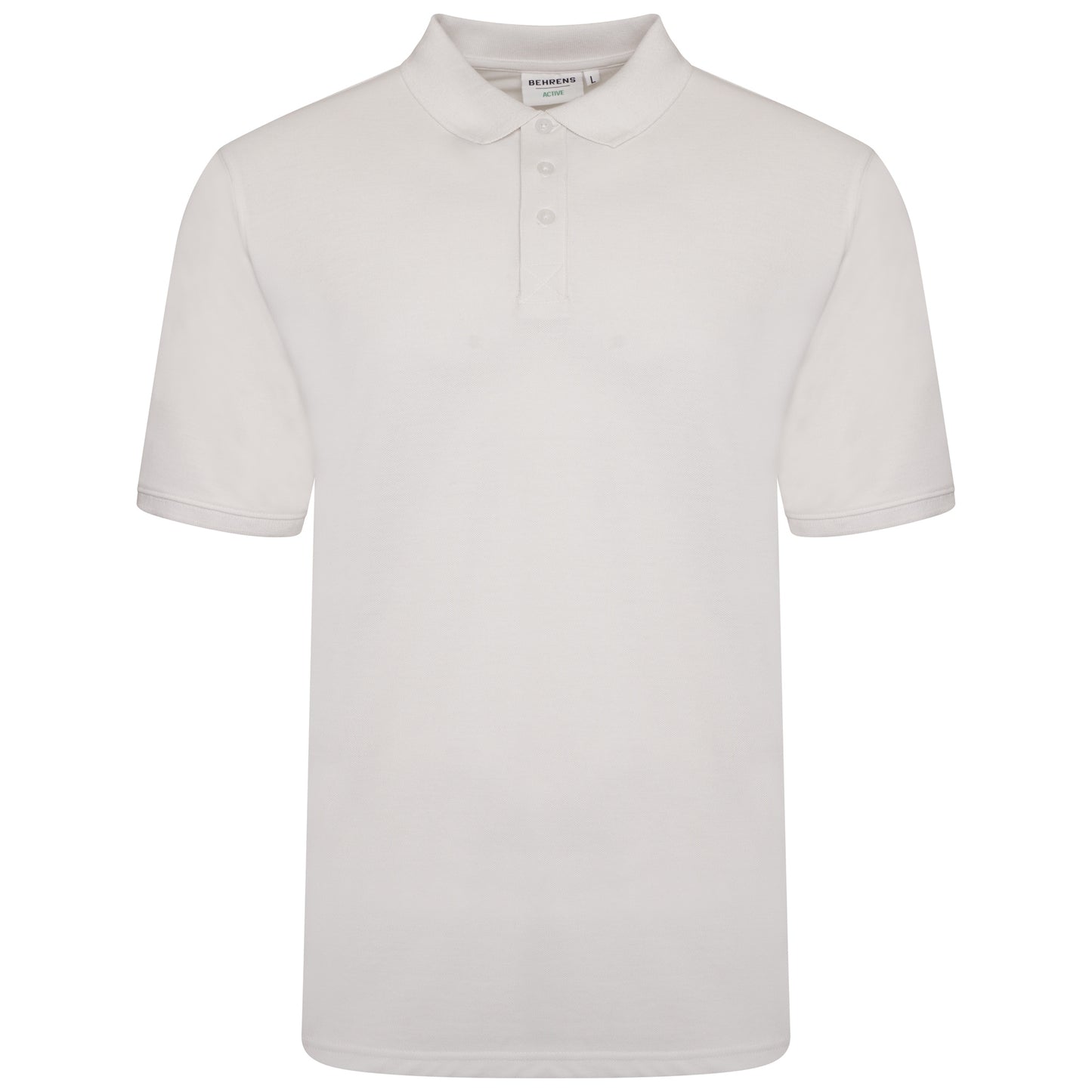 Pique Mens Polo - White - XS