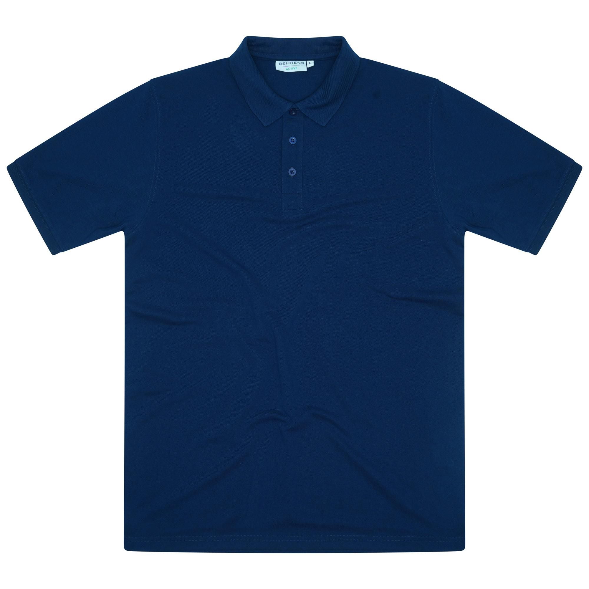 Pique Mens Polo - Dark Navy - S