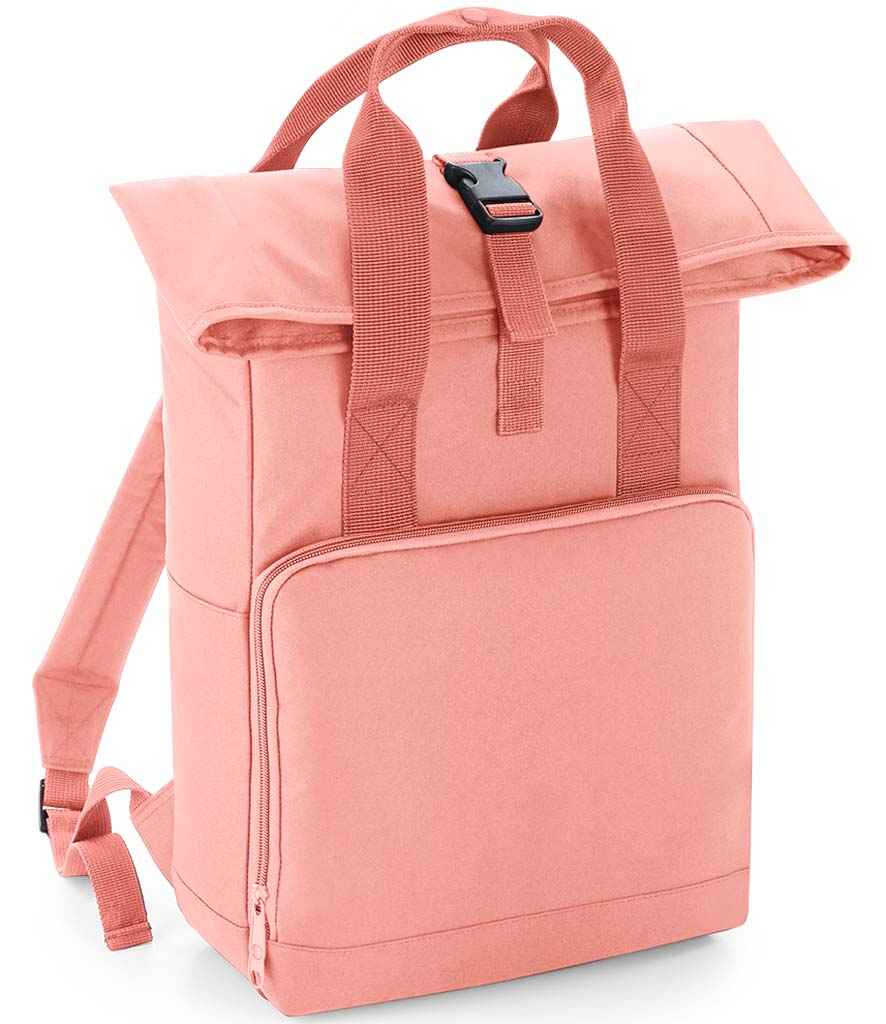 BagBase Recycled Twin Handle Roll-Top Backpack