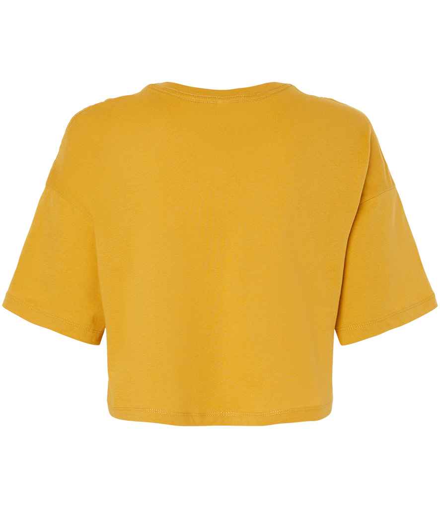Bella Ladies Jersey Cropped T-Shirt