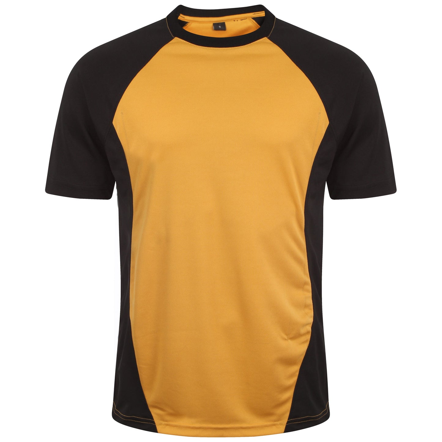 Training T-Shirt - Black/Amber - XL