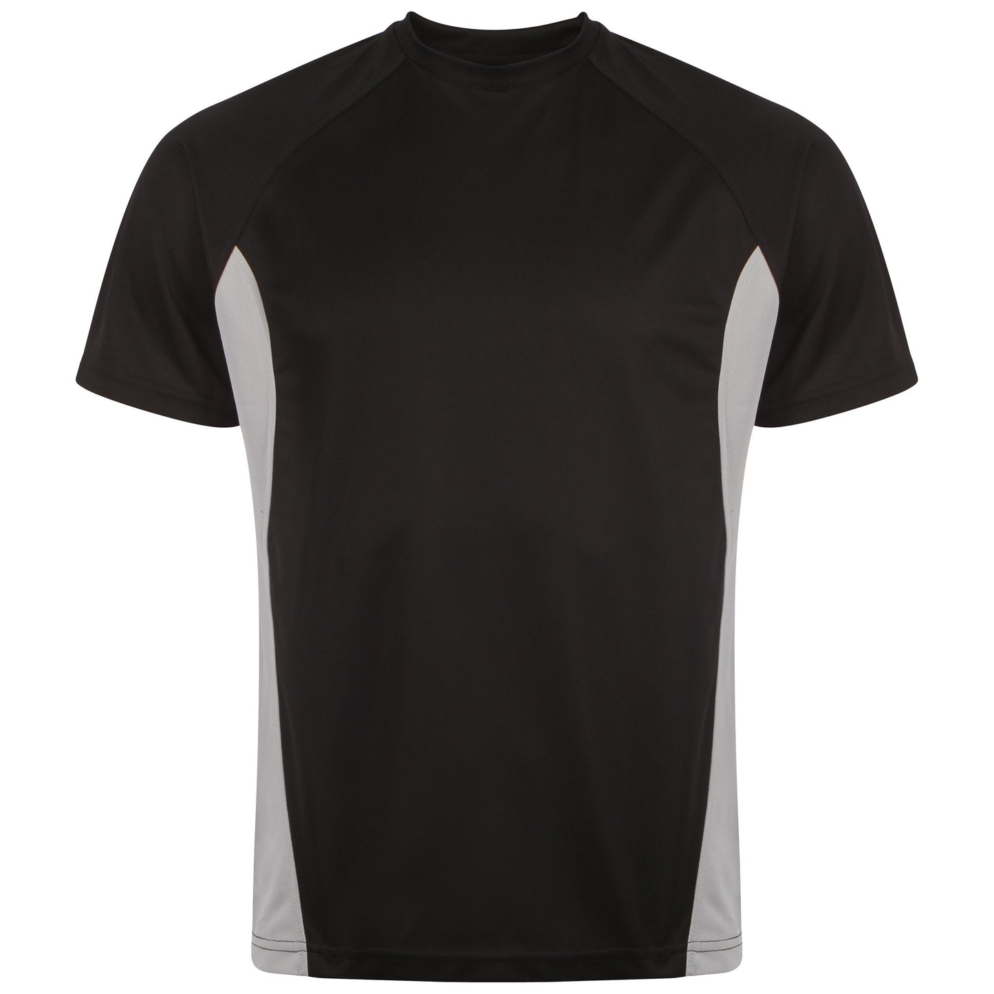 Training T-Shirt - Black/Silver - 2XL