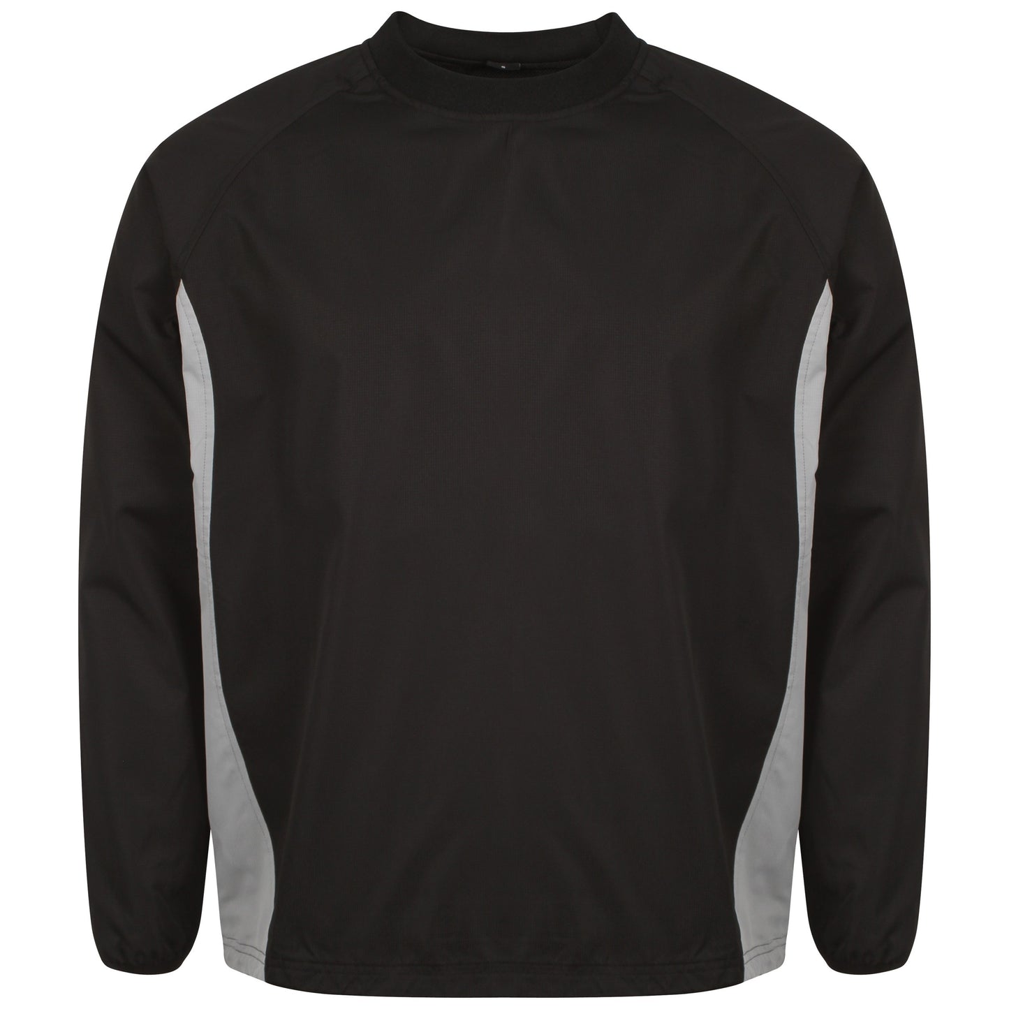 Windbreaker/Contact Top - Black/Silver - 2XL
