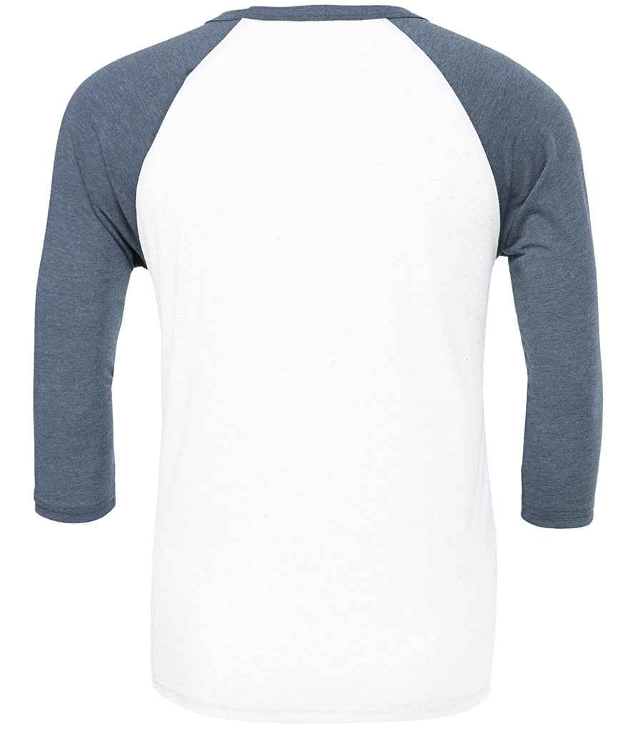 Canvas Unisex 3/4 Sleeve Baseball T-Shirt