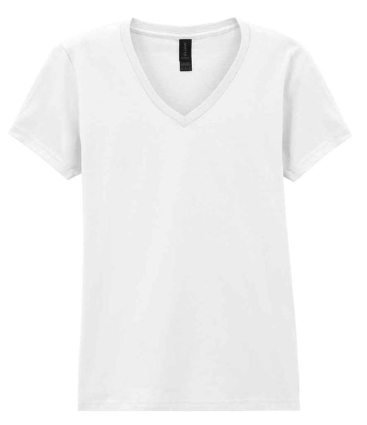 Gildan Ladies SoftStyle® V Neck T-Shirt