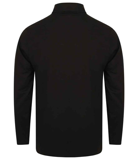 Henbury Long Sleeve Roll Neck Top