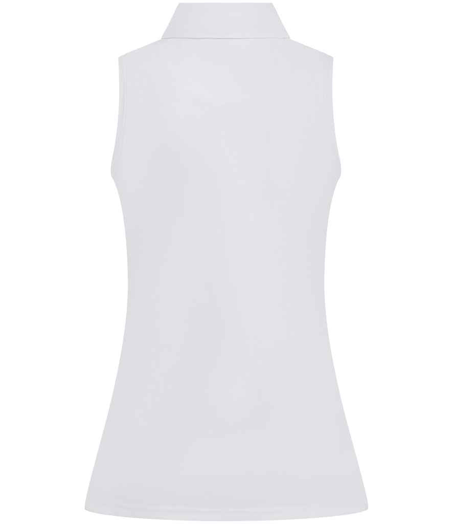 Henbury Ladies Sleeveless Coolplus® Polo Shirt