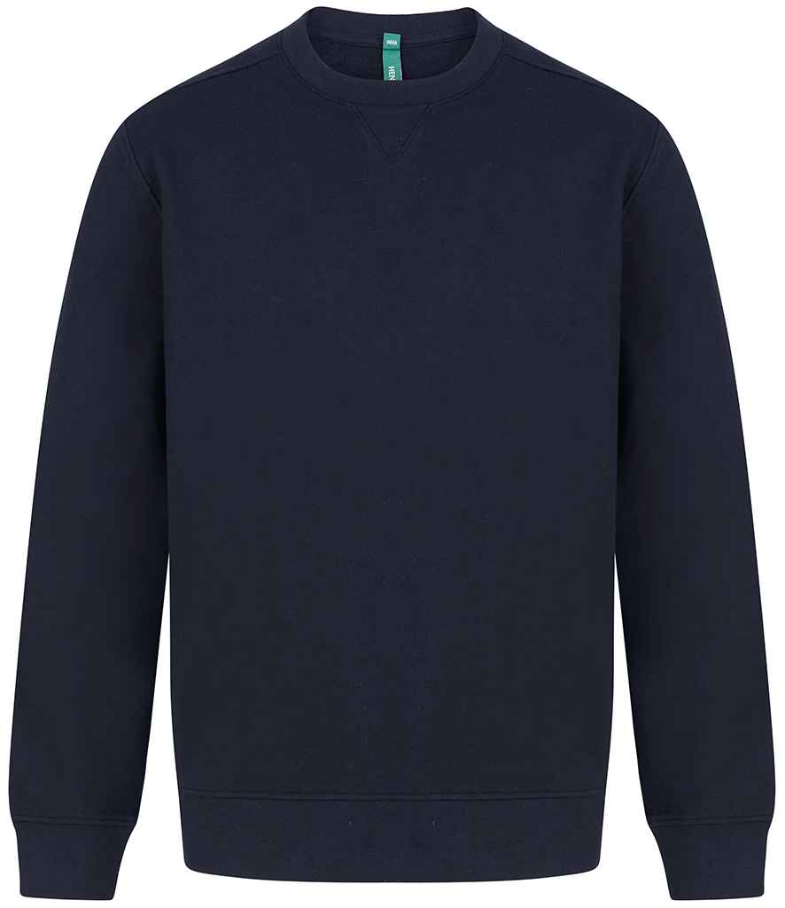 Henbury Unisex Sustainable Sweatshirt | Black
