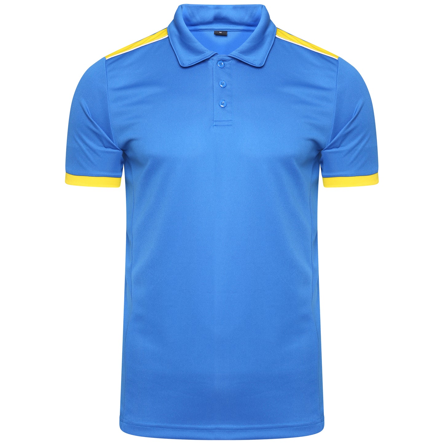 Heritage Polo - Royal/Yellow - 3XL