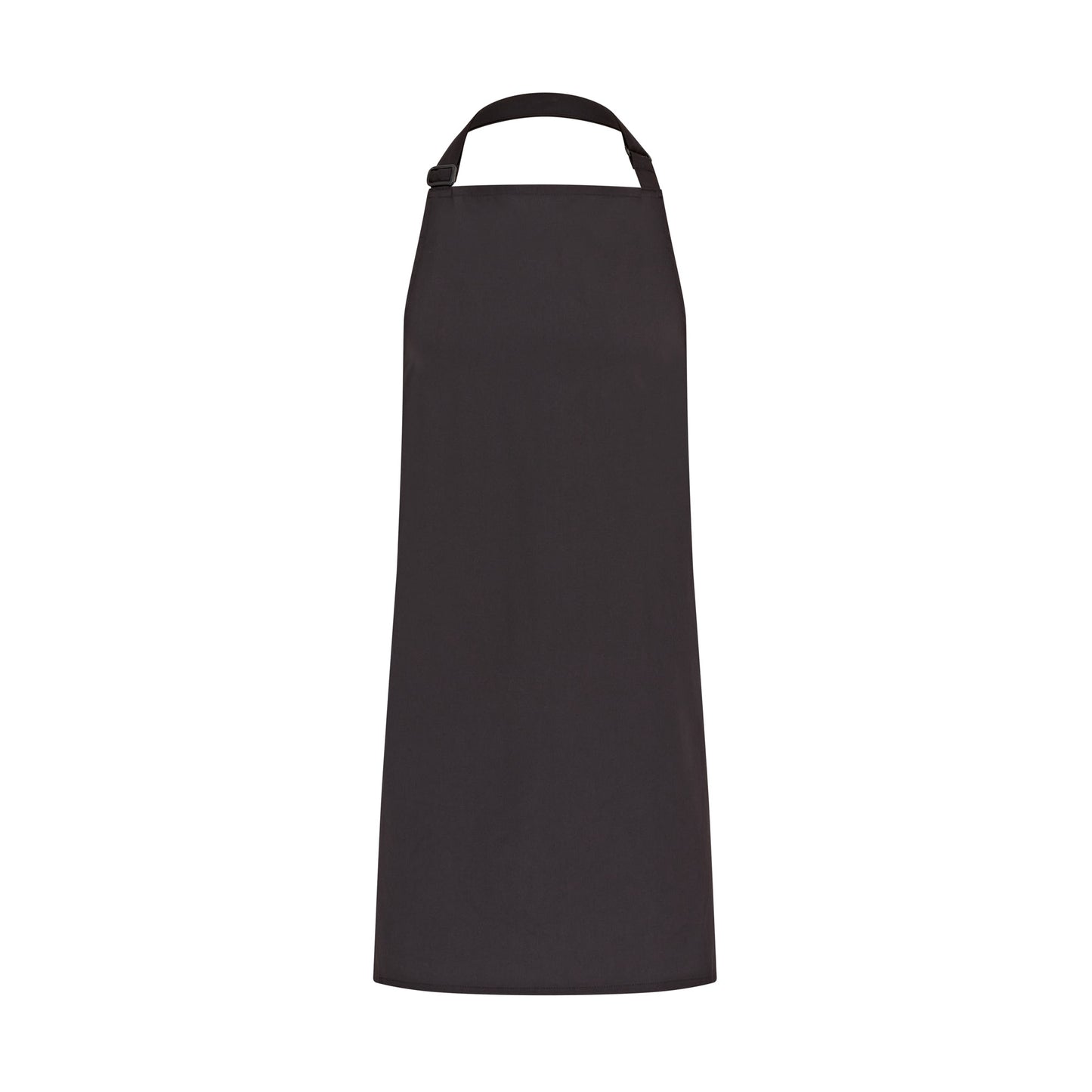 Adjustable Bib Apron - Black - OS