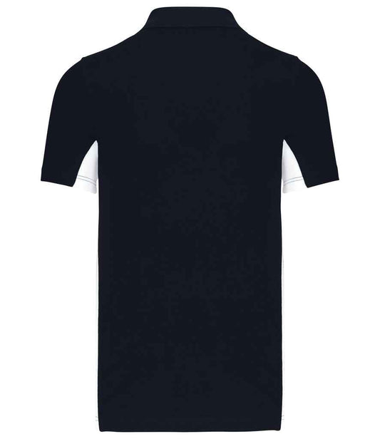 KB232 Navy/White Back