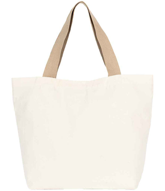Kimood Large Recycled Flat-Bottom Shopping Bag