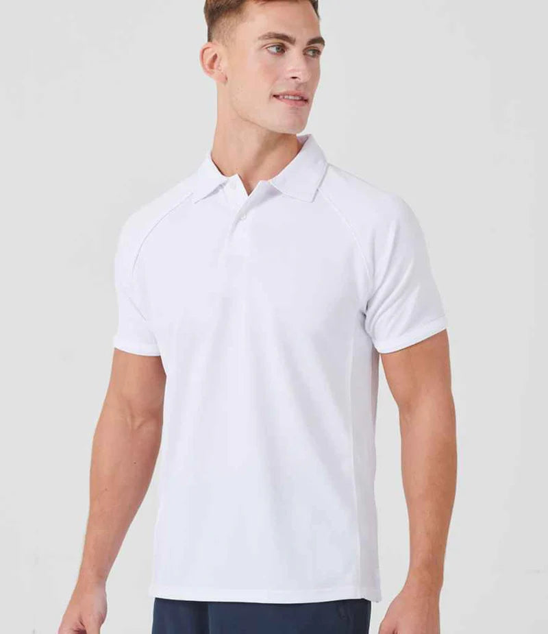 Finden + Hales Performance Piped Polo Shirt