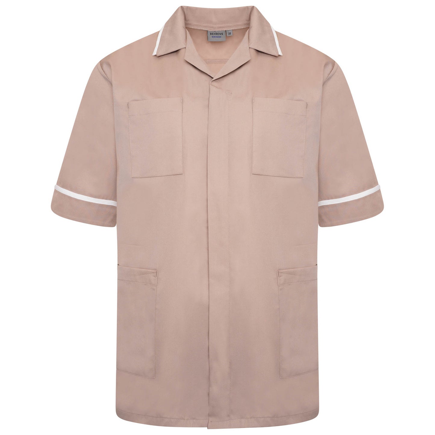 Male Tunic - Biscuit/White Trim - 50