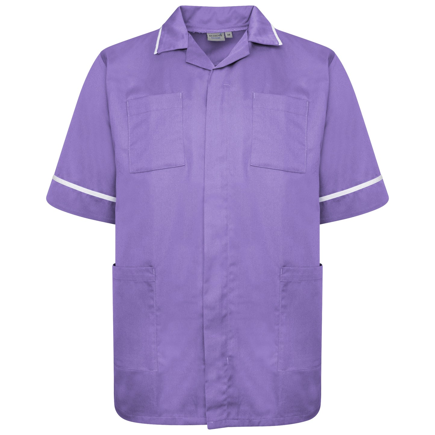 Male Tunic - Lilac/White Trim - 40
