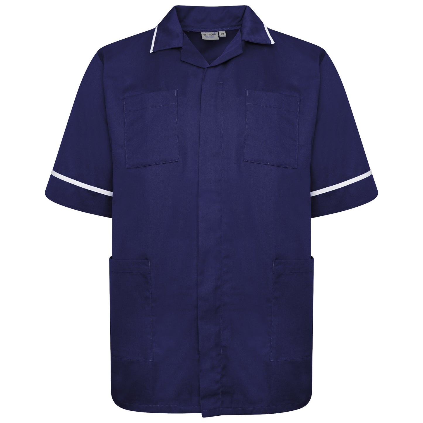 Male Tunic - Navy/White Trim - 54
