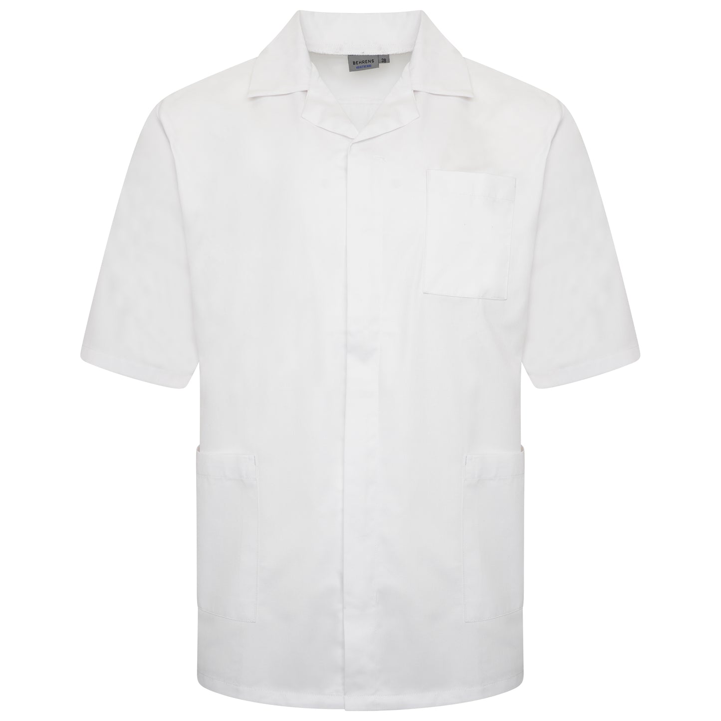 Male Tunic with Epaulette Loops - White - 36