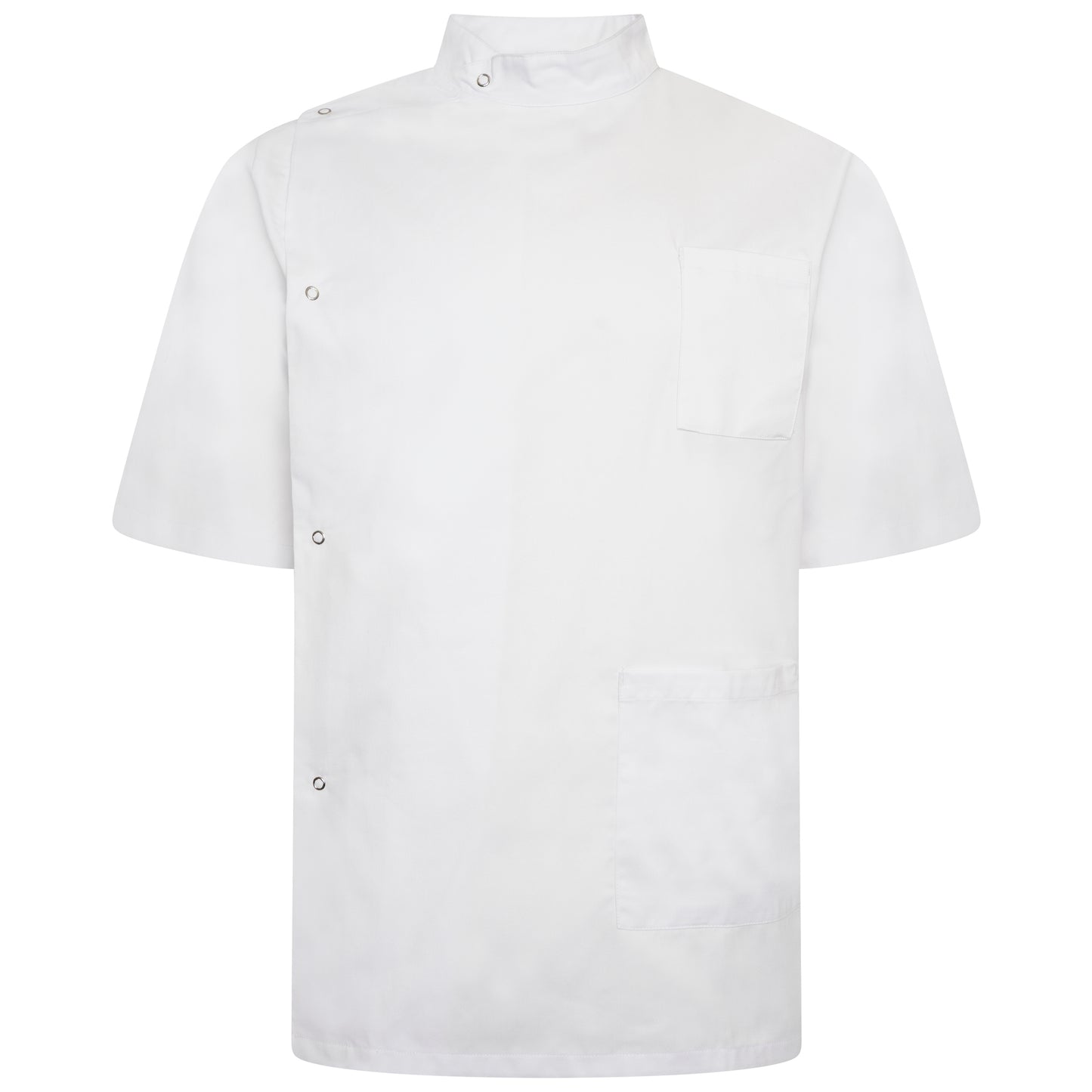 Male Dental Tunic with Epaulette Loops - White - 54