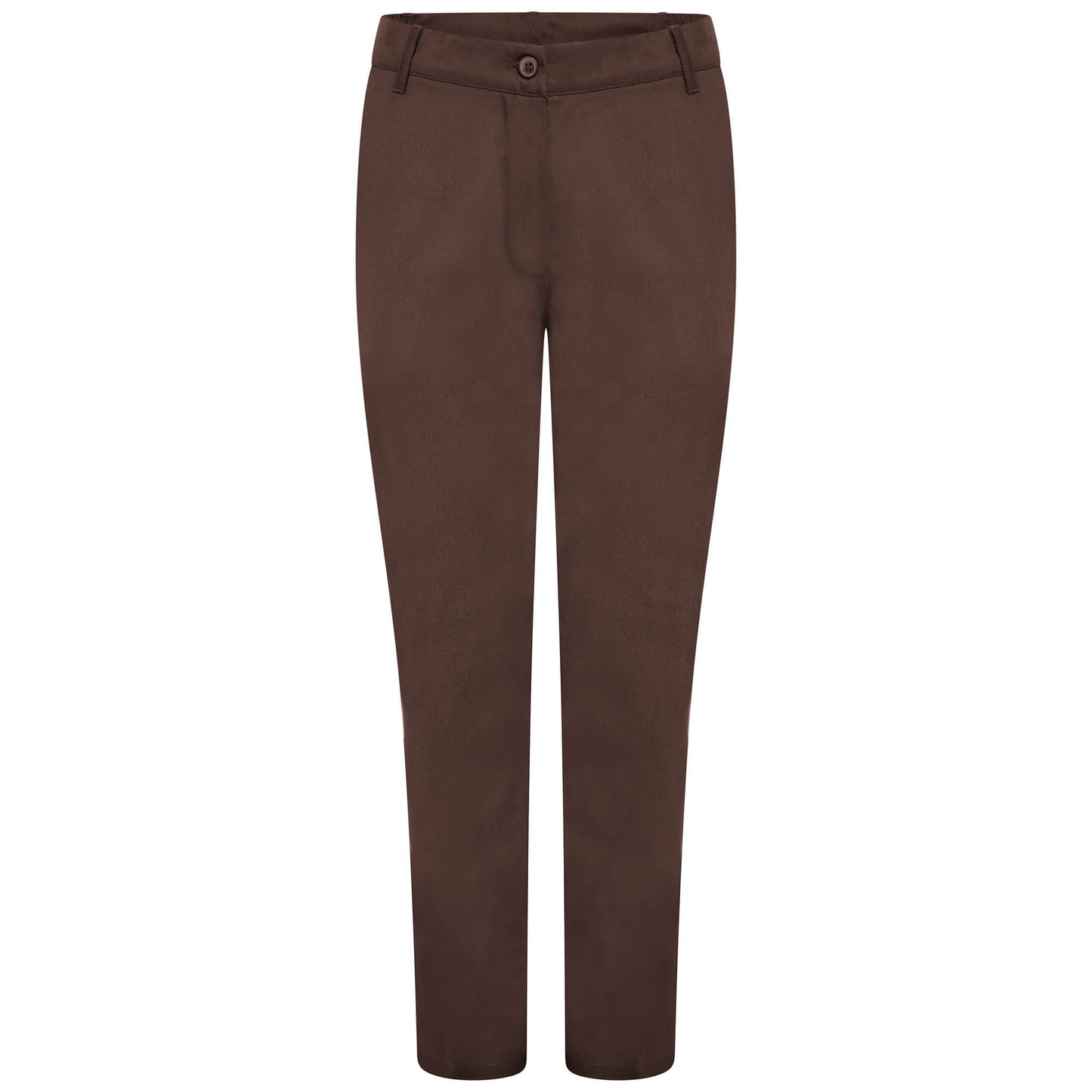 Ladies Trousers - Brown - 16 - Regular