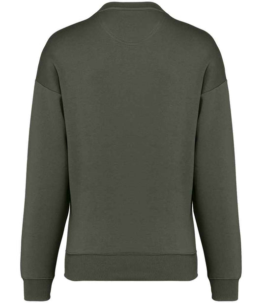 NS407 Organic Khaki Back