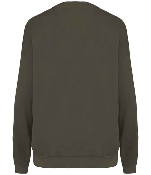 NS415 Washed Organic Khaki Back