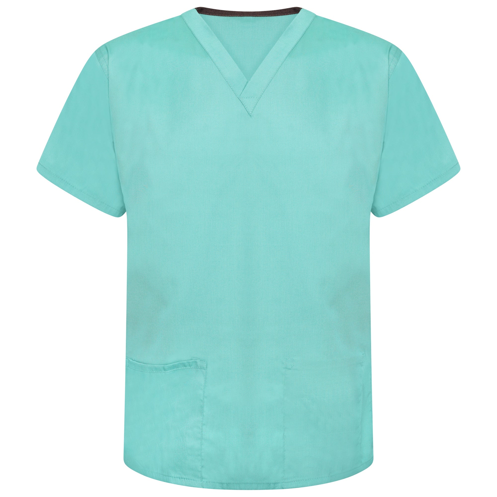 Reversible Scrub Top - Jade Green - XL