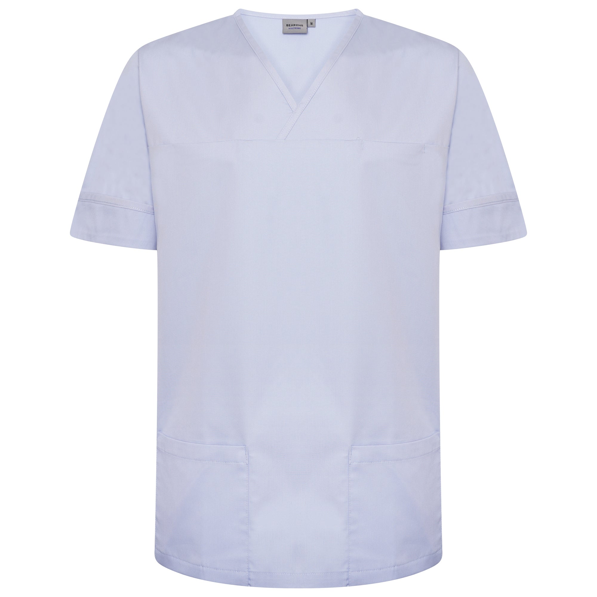 Plain Smart Scrub Top - Sky - M
