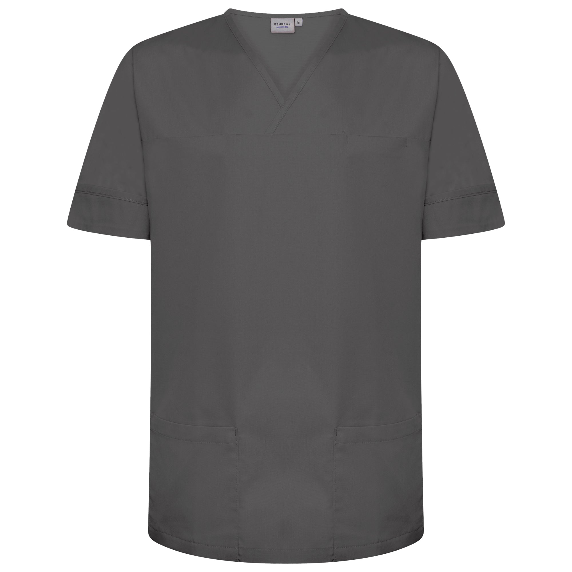 Plain Smart Scrub Top - Storm Grey - XL