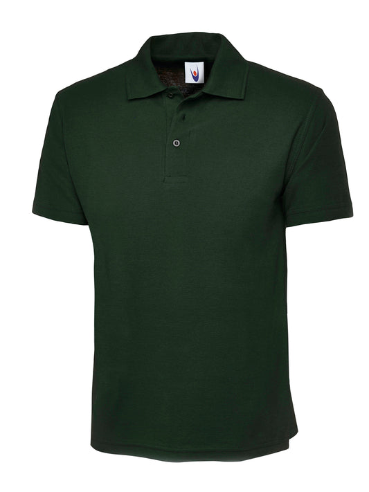 16x Uneek Classic Poloshirts Bulk Deal + Free Logo