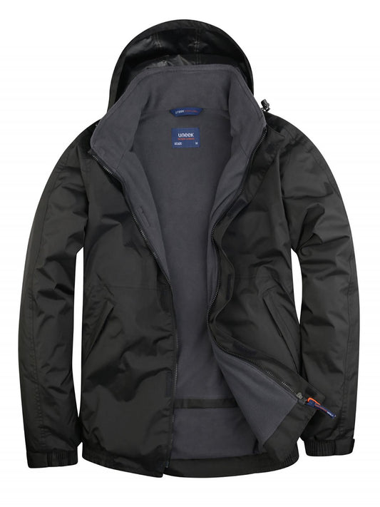 4x Uneek Premium Outdoor Waterproof Jacket + Free Logo