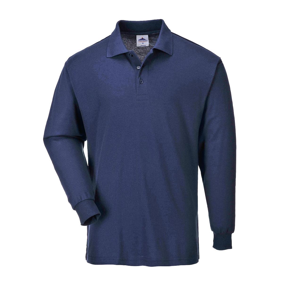 Portwest Genoa Long Sleeved Polo Shirt