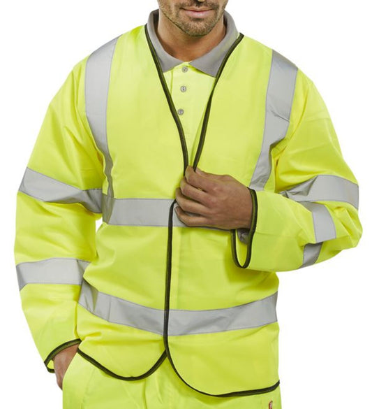 Beeswift BSEEN Long Sleeve Jerkin ISO20471