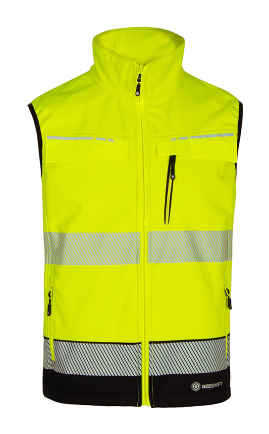 Beeswift Deltic Hi-Vis Gilet - Two Tone