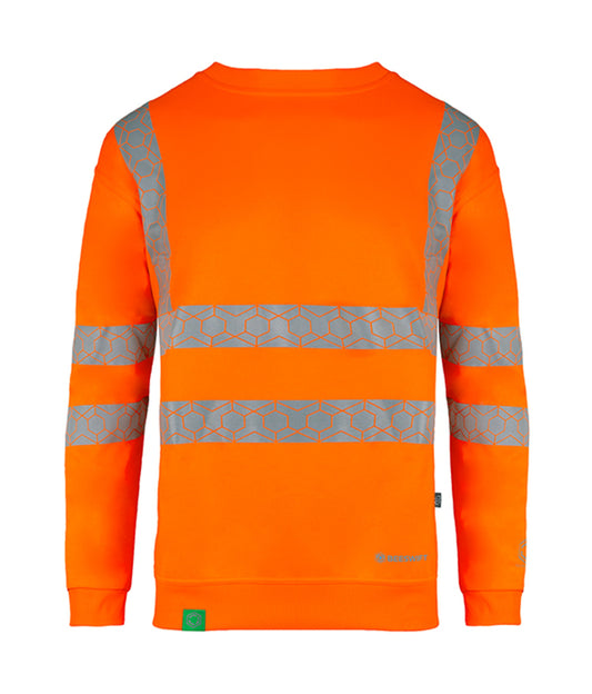 Beeswift Envirowear Recyclable Hi-Vis Sweatshirt