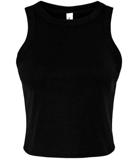 Bella Ladies Micro Rib Racer Tank Top
