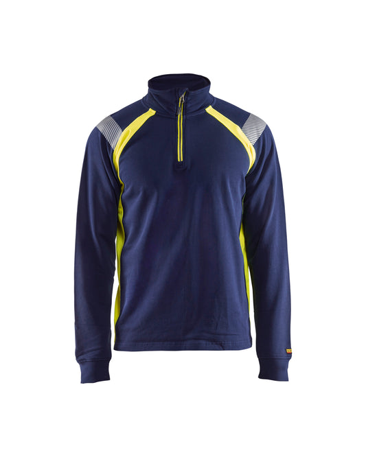Blaklader 3432 Sweatshirt with half zip