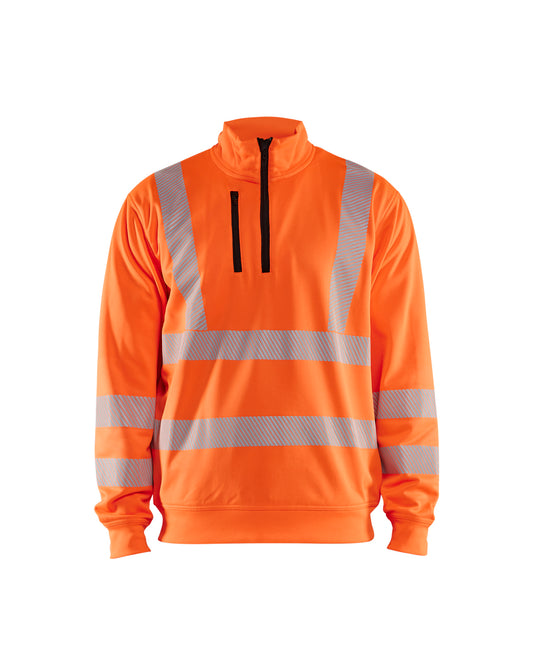 Blaklader 3564 Hi-Vis Sweatshirt Half-zip