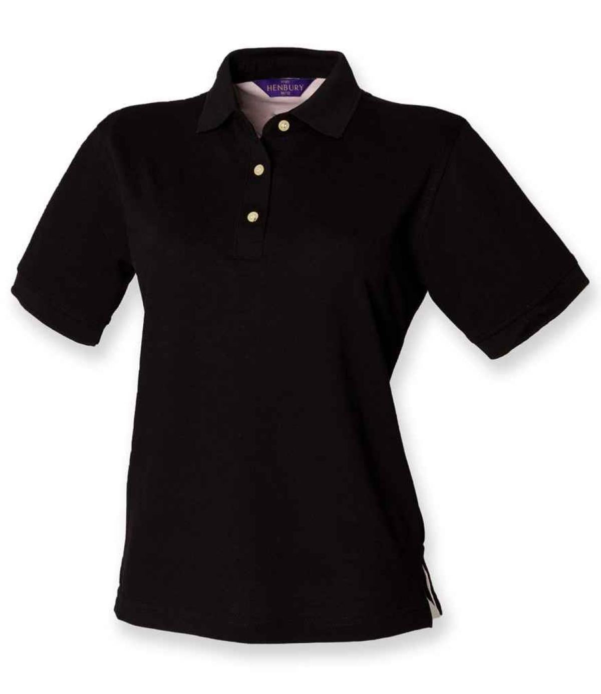 Henbury Ladies Classic Cotton Piqué Polo Shirt
