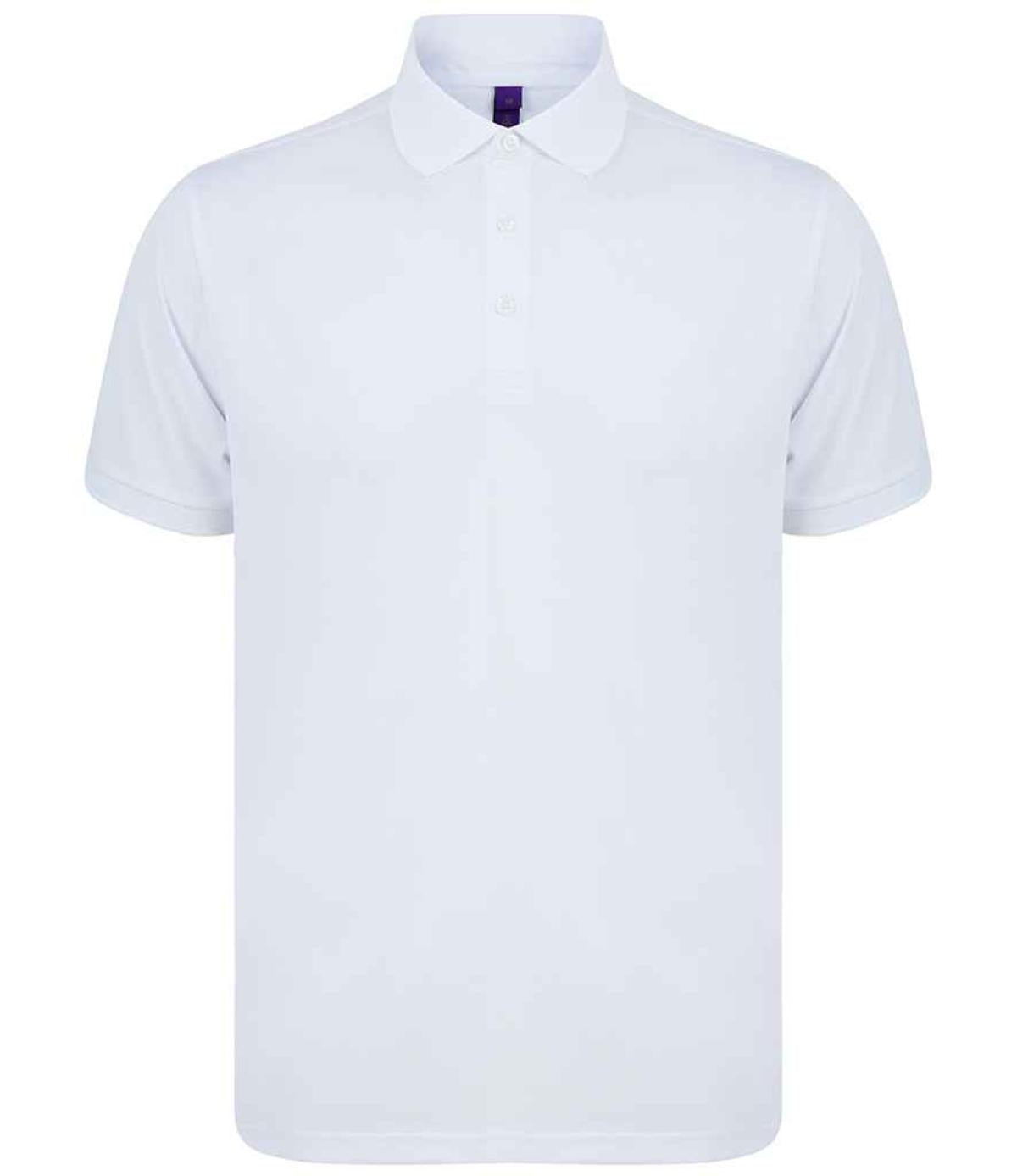 Henbury Recycled Polyester Piqué Polo Shirt