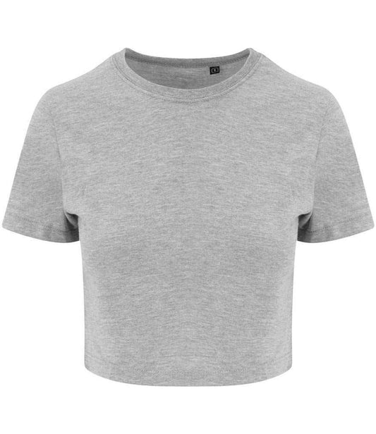 AWDis Ladies Tri-Blend Cropped T-Shirt