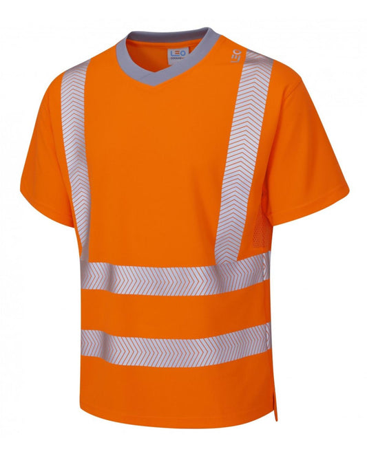 LEO LARKSTONE ISO 20471 Cl 2 Coolviz Plus T-Shirt
