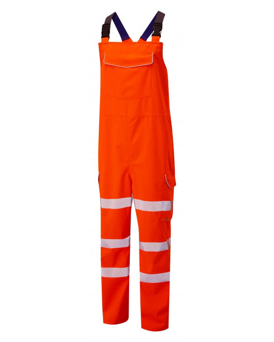 LEO NORTHAM ISO 20471 Cl 2 EcoViz 10K Breathable Bib & Brace