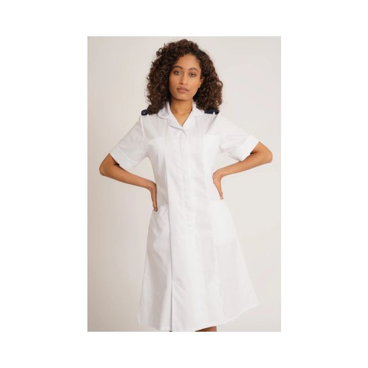 Ladies Dress with Epaulette Loops