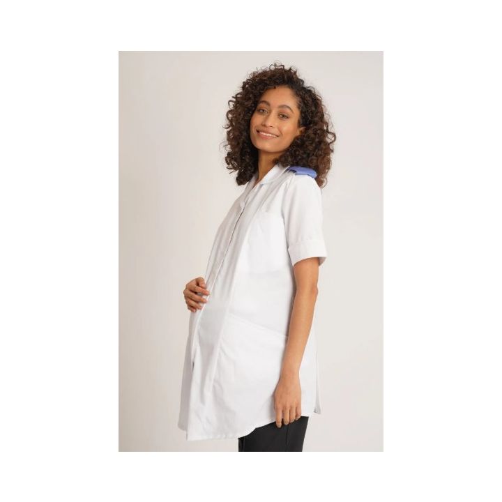 Ladies Materity Tunic with Epaulette Loops