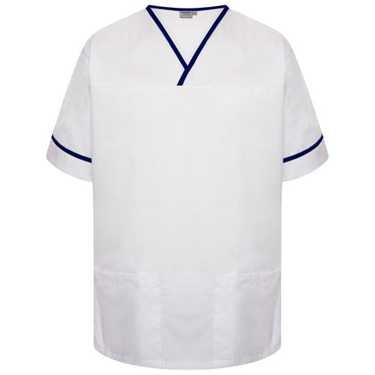 Contrast Trim Smart Scrub Top