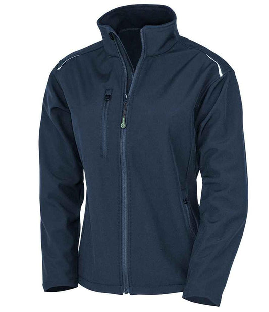 Result Recycled Ladies Three Layer Printable Soft Shell Jacket