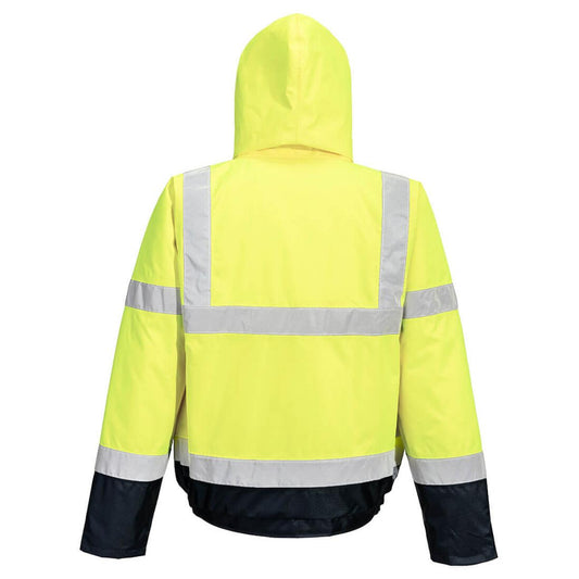 Portwest Hi-Vis Contrast Winter Bomber Jacket