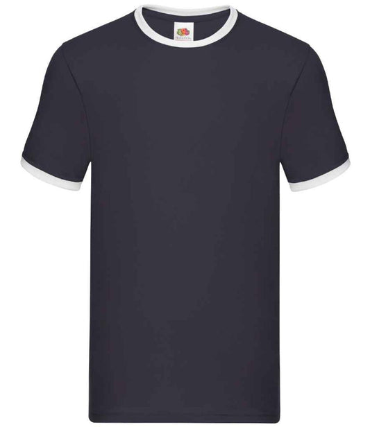 Fruit of the Loom Contrast Ringer T-Shirt